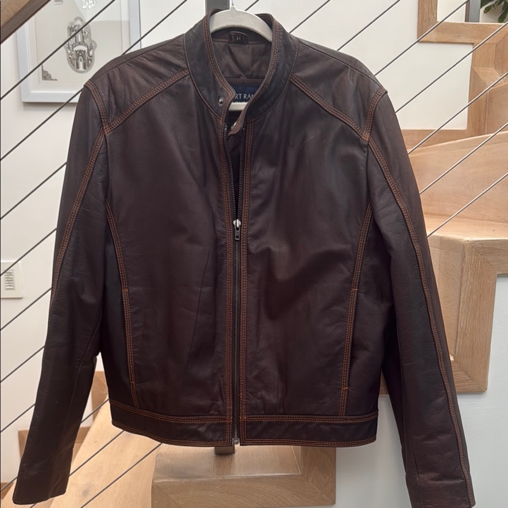Brown Lightweight Shirt Jacket with Classic Design